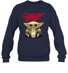 Baby Yoda Hugs Miller High Life Beer Star Wars Shirts Sweatshirt - PrimaryTee