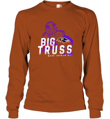 Big Truss Mark Ingram #21 Baltimore Ravens Shirt Long Sleeve T-Shirt - PrimaryTee