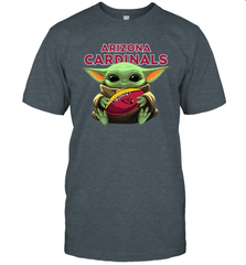 Baby Yoda Loves The Arizona Cardinals Star Wars NFL Shirts Men's T-Shirt - PrimaryTee