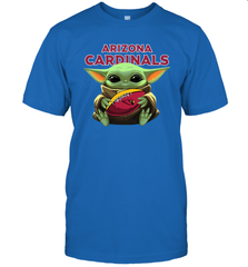 Baby Yoda Loves The Arizona Cardinals Star Wars NFL Shirts Men's T-Shirt - PrimaryTee