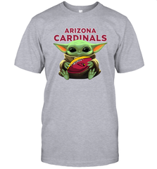 Baby Yoda Loves The Arizona Cardinals Star Wars NFL Shirts Men's T-Shirt - PrimaryTee
