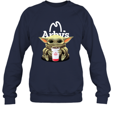 Baby Yoda Hugs Arbys Cup Star Wars Shirts Sweatshirt - PrimaryTee