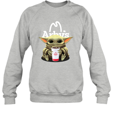 Baby Yoda Hugs Arbys Cup Star Wars Shirts Sweatshirt - PrimaryTee