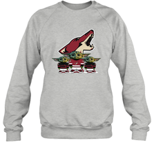 Arizona Coyotes Star Wars Logo Baby Yoda Sweatshirt - PrimaryTee