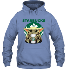 Baby Yoda Hugs Starbucks Cup Star Wars Shirts Hoodie - PrimaryTee