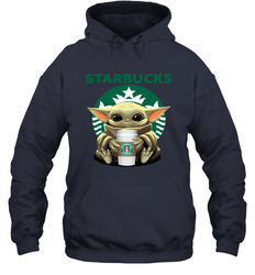 Baby Yoda Hugs Starbucks Cup Star Wars Shirts Hoodie - PrimaryTee