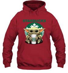Baby Yoda Hugs Starbucks Cup Star Wars Shirts Hoodie - PrimaryTee