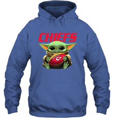 Baby Yoda Loves The Kansas City Chiefs Star Wars NFL Shirts Hoodie - PrimaryTee
