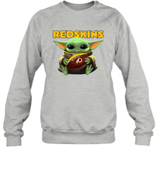 Baby Yoda Loves The Washington Redskins Star Wars NFL Shirts Sweatshirt - PrimaryTee