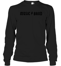Music Band Shirt Long Sleeve T-Shirt - PrimaryTee