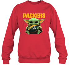 Baby Yoda Loves The Green Bay Packers Star Wars NFL Shirts Sweatshirt - PrimaryTee