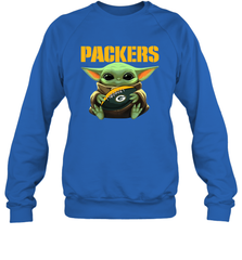 Baby Yoda Loves The Green Bay Packers Star Wars NFL Shirts Sweatshirt - PrimaryTee