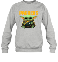 Baby Yoda Loves The Green Bay Packers Star Wars NFL Shirts Sweatshirt - PrimaryTee