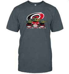 Carolina Hurricanes Star Wars Logo Baby Yoda Men's T-Shirt - PrimaryTee