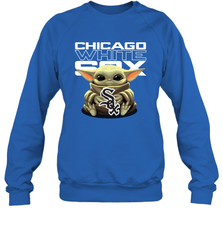 Baby Yoda Hugs The Chicago White Sox Shirts Sweatshirt - PrimaryTee