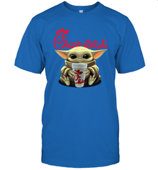 Baby Yoda Hugs Chick Fil A Cup Star Wars Shirts Men's T-Shirt - PrimaryTee