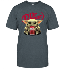 Baby Yoda Hugs Dr Pepper Can Star Wars Shirts Men's T-Shirt - PrimaryTee