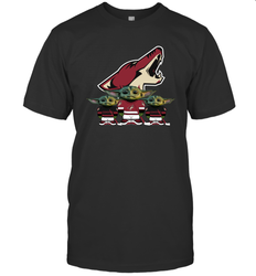 Arizona Coyotes Star Wars Logo Baby Yoda Men's T-Shirt - PrimaryTee
