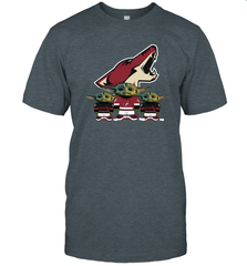 Arizona Coyotes Star Wars Logo Baby Yoda Men's T-Shirt - PrimaryTee