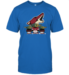 Arizona Coyotes Star Wars Logo Baby Yoda Men's T-Shirt - PrimaryTee