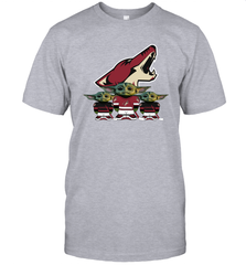 Arizona Coyotes Star Wars Logo Baby Yoda Men's T-Shirt - PrimaryTee