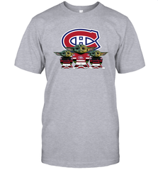 Montreal Canadiens Star Wars Logo Baby Yoda Men's T-Shirt - PrimaryTee