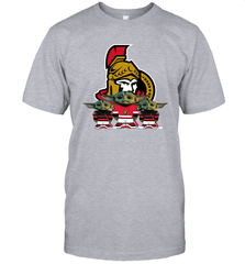 Ottawa Senators Star Wars Logo Baby Yoda Men's T-Shirt - PrimaryTee