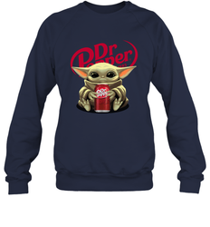Baby Yoda Hugs Dr Pepper Can Star Wars Shirts Sweatshirt - PrimaryTee