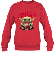 Baby Yoda Hugs Dr Pepper Can Star Wars Shirts Sweatshirt - PrimaryTee