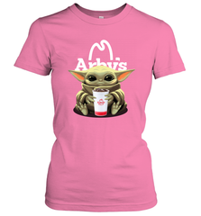 Baby Yoda Hugs Arbys Cup Star Wars Shirts Women's T-Shirt - PrimaryTee