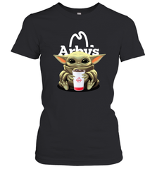 Baby Yoda Hugs Arbys Cup Star Wars Shirts Women's T-Shirt - PrimaryTee
