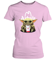 Baby Yoda Hugs Arbys Cup Star Wars Shirts Women's T-Shirt - PrimaryTee