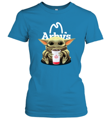 Baby Yoda Hugs Arbys Cup Star Wars Shirts Women's T-Shirt - PrimaryTee