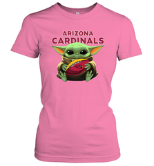Baby Yoda Loves The Arizona Cardinals Star Wars NFL Shirts Women's T-Shirt - PrimaryTee