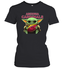 Baby Yoda Loves The Arizona Cardinals Star Wars NFL Shirts Women's T-Shirt - PrimaryTee
