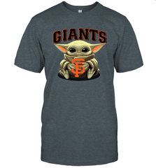 Baby Yoda Hugs The San Francisco Giants Shirts Men's T-Shirt - PrimaryTee