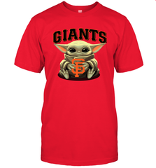 Baby Yoda Hugs The San Francisco Giants Shirts Men's T-Shirt - PrimaryTee