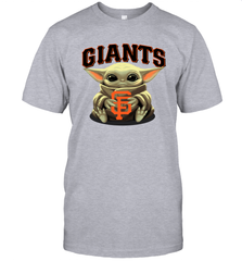 Baby Yoda Hugs The San Francisco Giants Shirts Men's T-Shirt - PrimaryTee