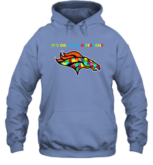 It's Ok To Be Different Denver Broncos Autism Shirt Hoodie - PrimaryTee