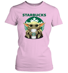 Baby Yoda Hugs Starbucks Cup Star Wars Shirts Women's T-Shirt - PrimaryTee