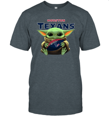 Baby Yoda Loves The Houston Texans Star Wars NFL Shirts Men's T-Shirt - PrimaryTee