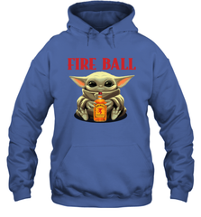 Baby Yoda Hugs Fireball Bottle Star Wars Shirts Hoodie - PrimaryTee