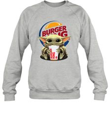 Baby Yoda Hugs Burger King Cup Star Wars Shirts Sweatshirt - PrimaryTee