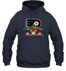 Philadelphia Flyers Star Wars Logo Baby Yoda Hoodie - PrimaryTee