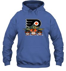 Philadelphia Flyers Star Wars Logo Baby Yoda Hoodie - PrimaryTee