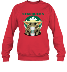 Baby Yoda Hugs Starbucks Cup Star Wars Shirts Sweatshirt - PrimaryTee