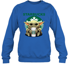 Baby Yoda Hugs Starbucks Cup Star Wars Shirts Sweatshirt - PrimaryTee