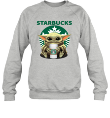 Baby Yoda Hugs Starbucks Cup Star Wars Shirts Sweatshirt - PrimaryTee