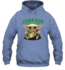 Baby Yoda Hugs Jameson Irish Whiskey Star Wars Shirts Hoodie - PrimaryTee