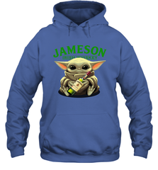 Baby Yoda Hugs Jameson Irish Whiskey Star Wars Shirts Hoodie - PrimaryTee